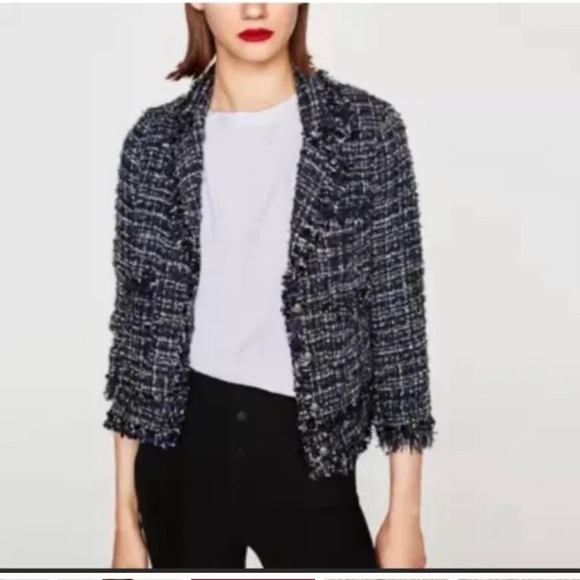 Zara tweed blazer - Picture 3 of 5